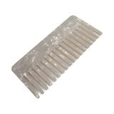 Wide Toother Cellulose Acetate Comb