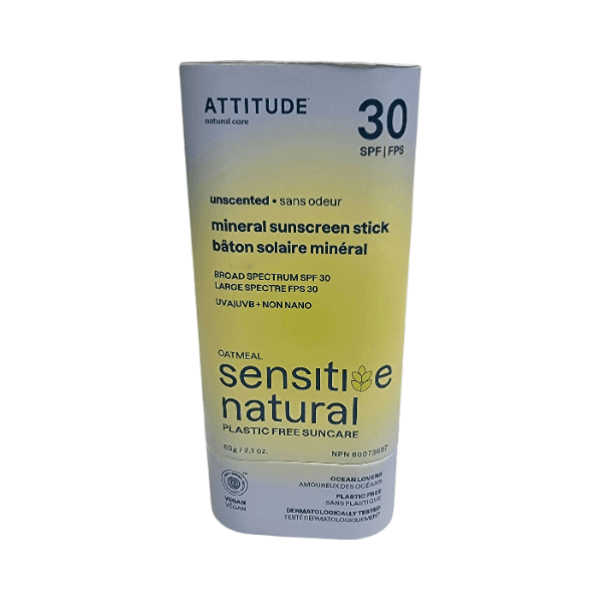 Attitude Mineral SPF 30 Sunscreen - For Sensitive Skin