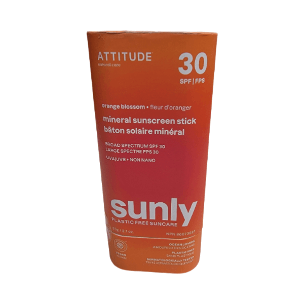 Mineral Sunscreen Stick - SPF 30 - Orange Blossom