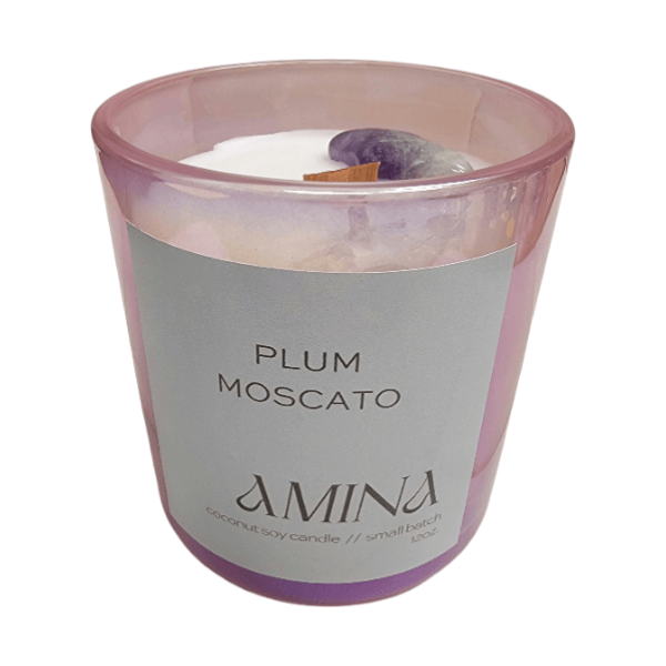 Refillable Candle Plum Moscato