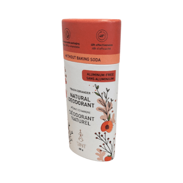 Peach & Coriander Deodorant - Baking Soda Free