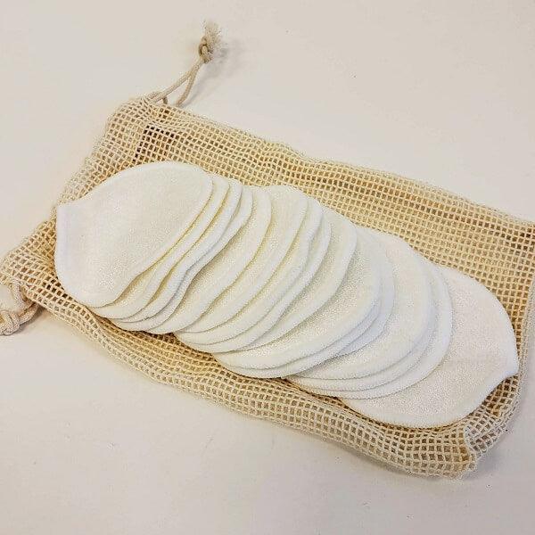 Reusable Cotton Rounds - 16 Pack - Roots Refillery