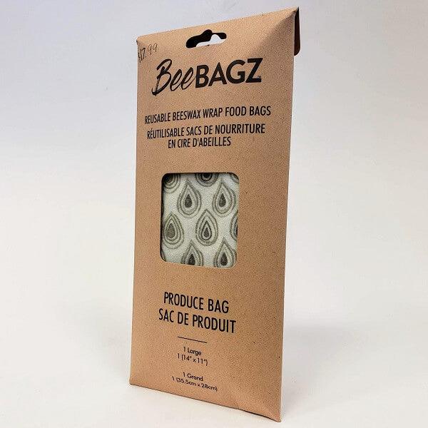 Beeswax Wrap Food Bags - Produce Bag - Roots Refillery